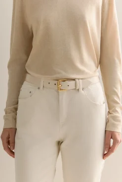 Belts>Trenery Asher Belt Oyster