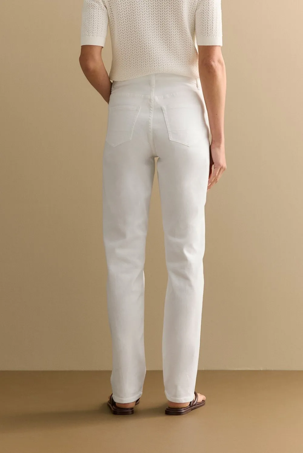 Pants|Denim & Jeans>Trenery Australian Cotton Blend Boyfriend Jean White
