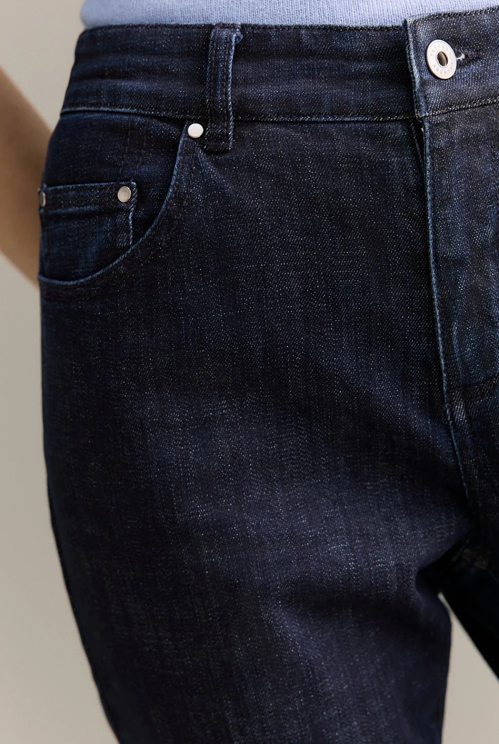 Pants|Denim & Jeans>Trenery Australian Cotton Blend Boyfriend Jean DarkIndigo