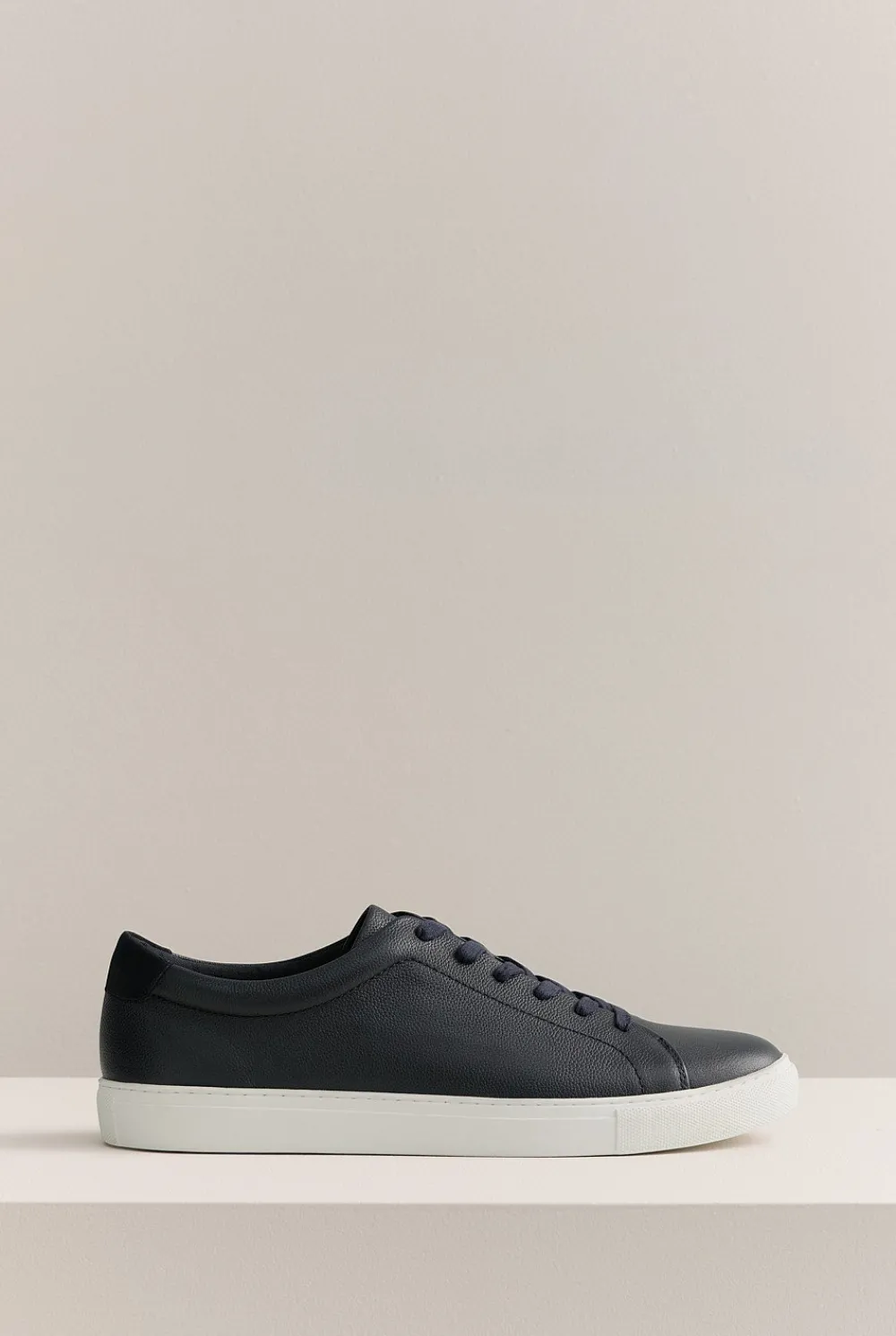 Shoes>Trenery Brett Leather Sneaker DarkNavy