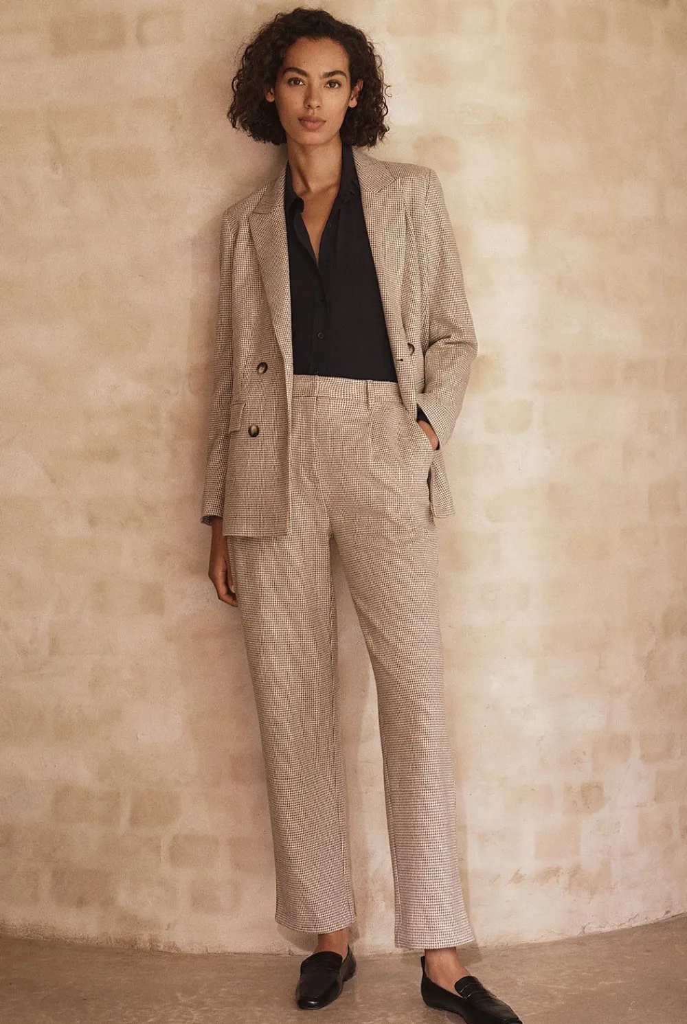 Shirts>Trenery Classic Silk Shirt NightSky
