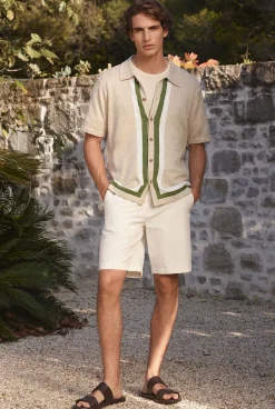 Shorts|Chino Shorts>Trenery Cotton Twill Chino Short White