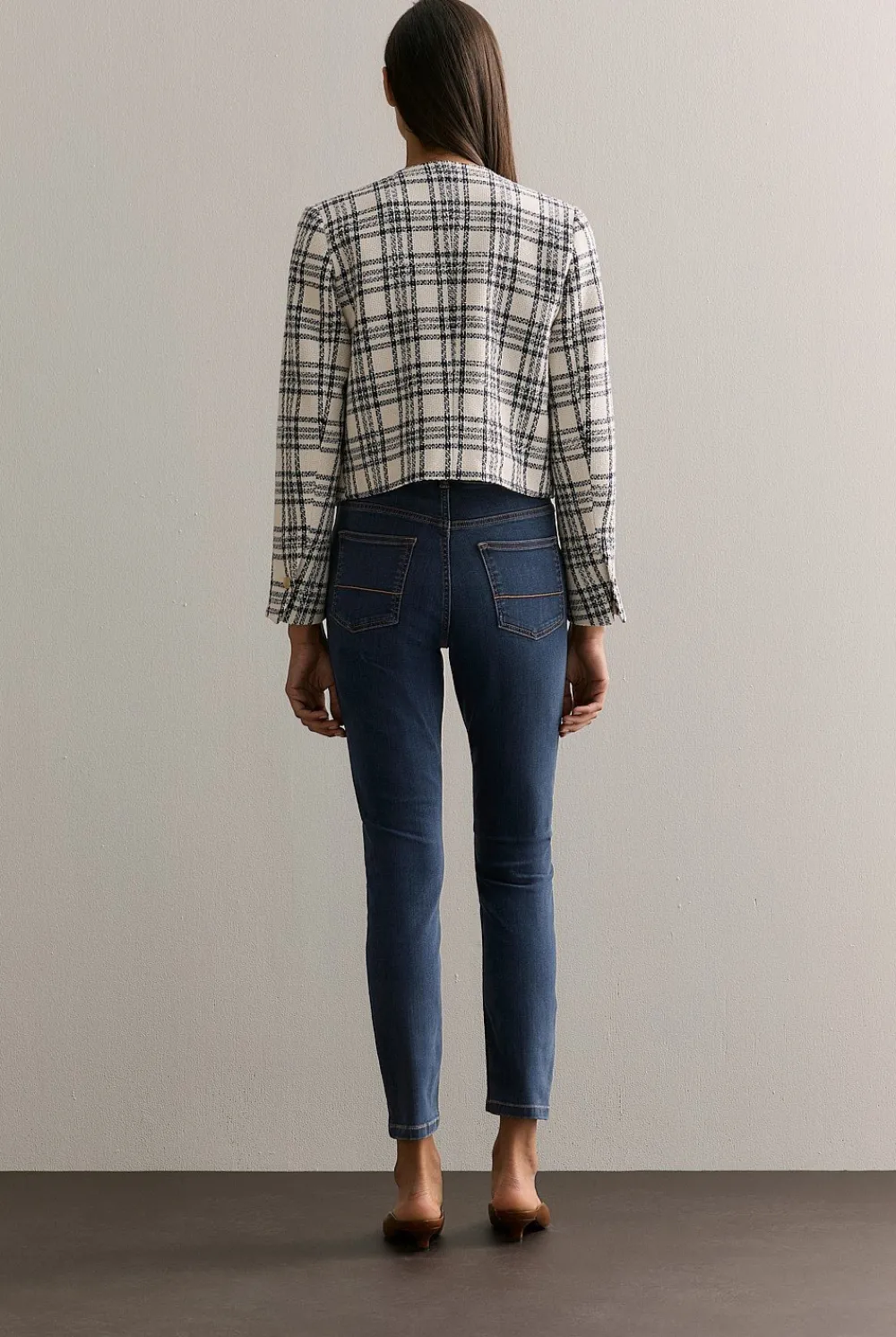 Denim & Jeans>Trenery Cropped Slim Jean WashedIndigo