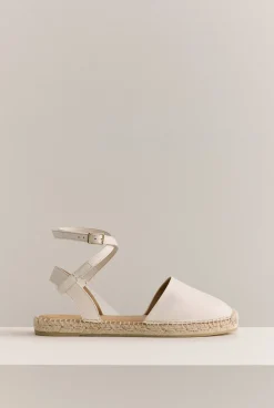 Sandals & Slides>Trenery Gwen Espadrille Oyster