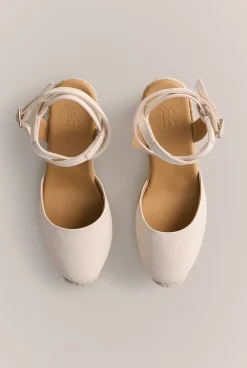 Heels & Wedges|Sandals & Slides>Trenery Gwen Espadrille Wedge Oyster