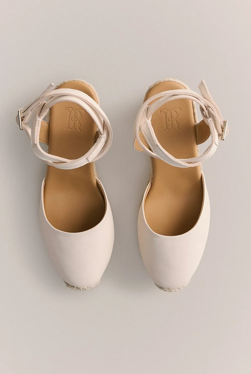 Heels & Wedges|Sandals & Slides>Trenery Gwen Espadrille Wedge Oyster