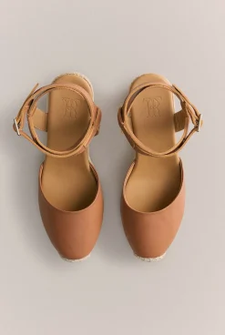 Heels & Wedges|Sandals & Slides>Trenery Gwen Espadrille Wedge Russet