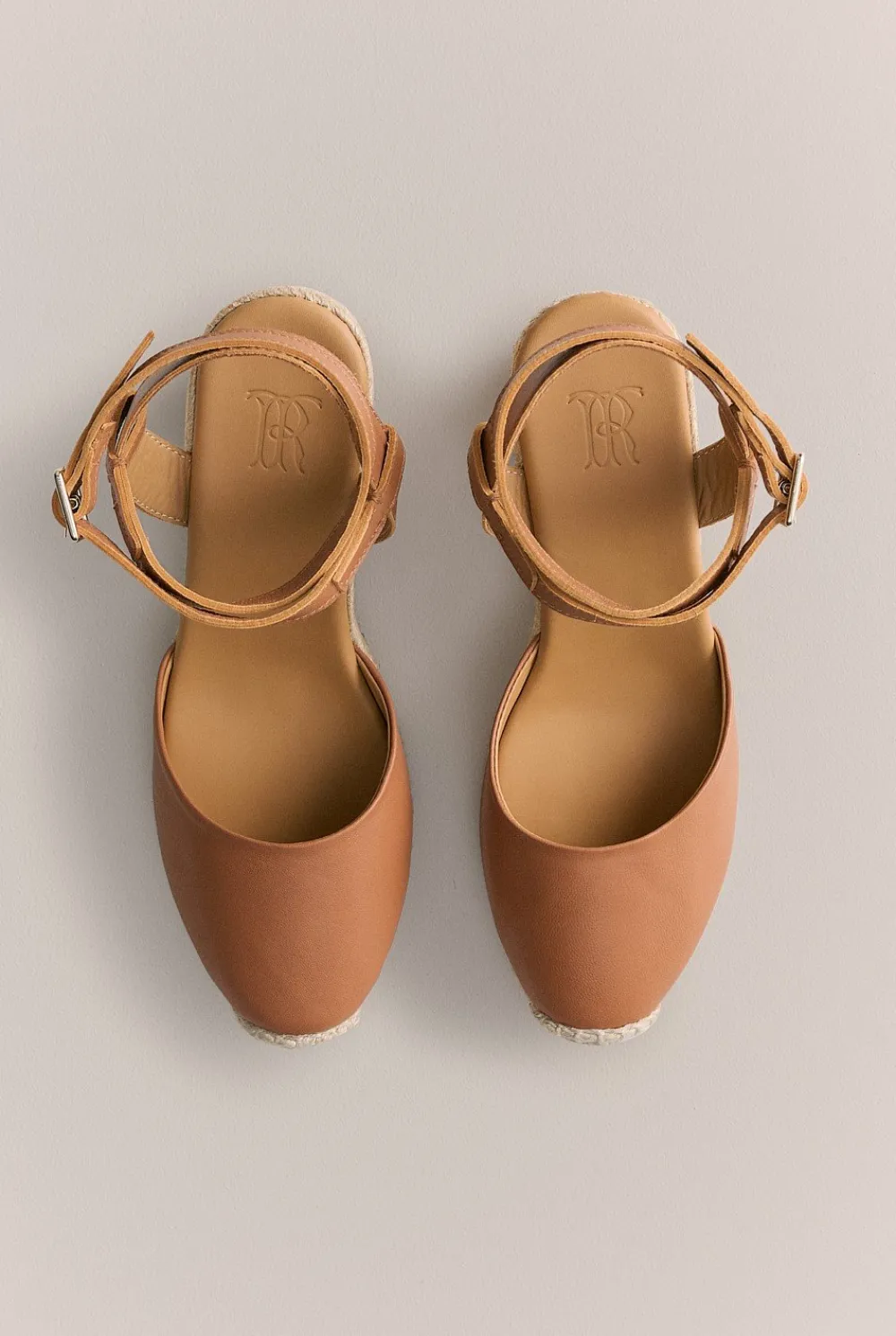 Heels & Wedges|Sandals & Slides>Trenery Gwen Espadrille Wedge Russet