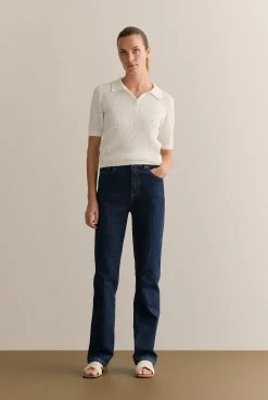 Pants>Trenery High Rise Straight Leg Jean WashedIndigo