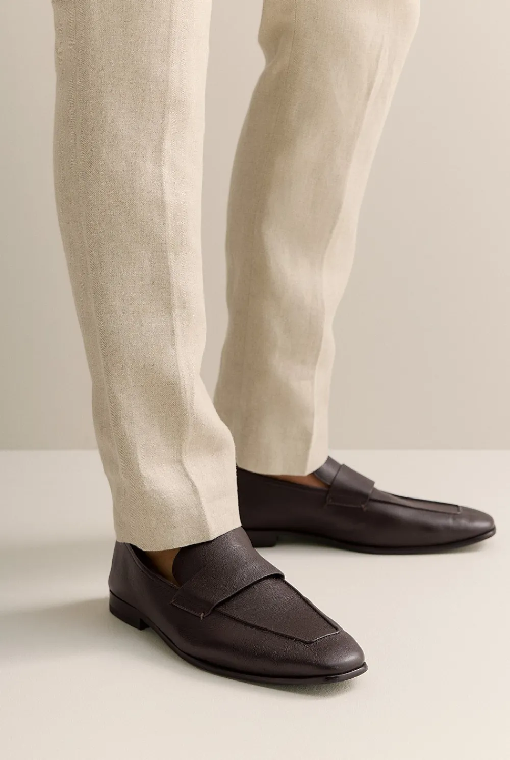 Shoes>Trenery Hudson Loafer Chocolate