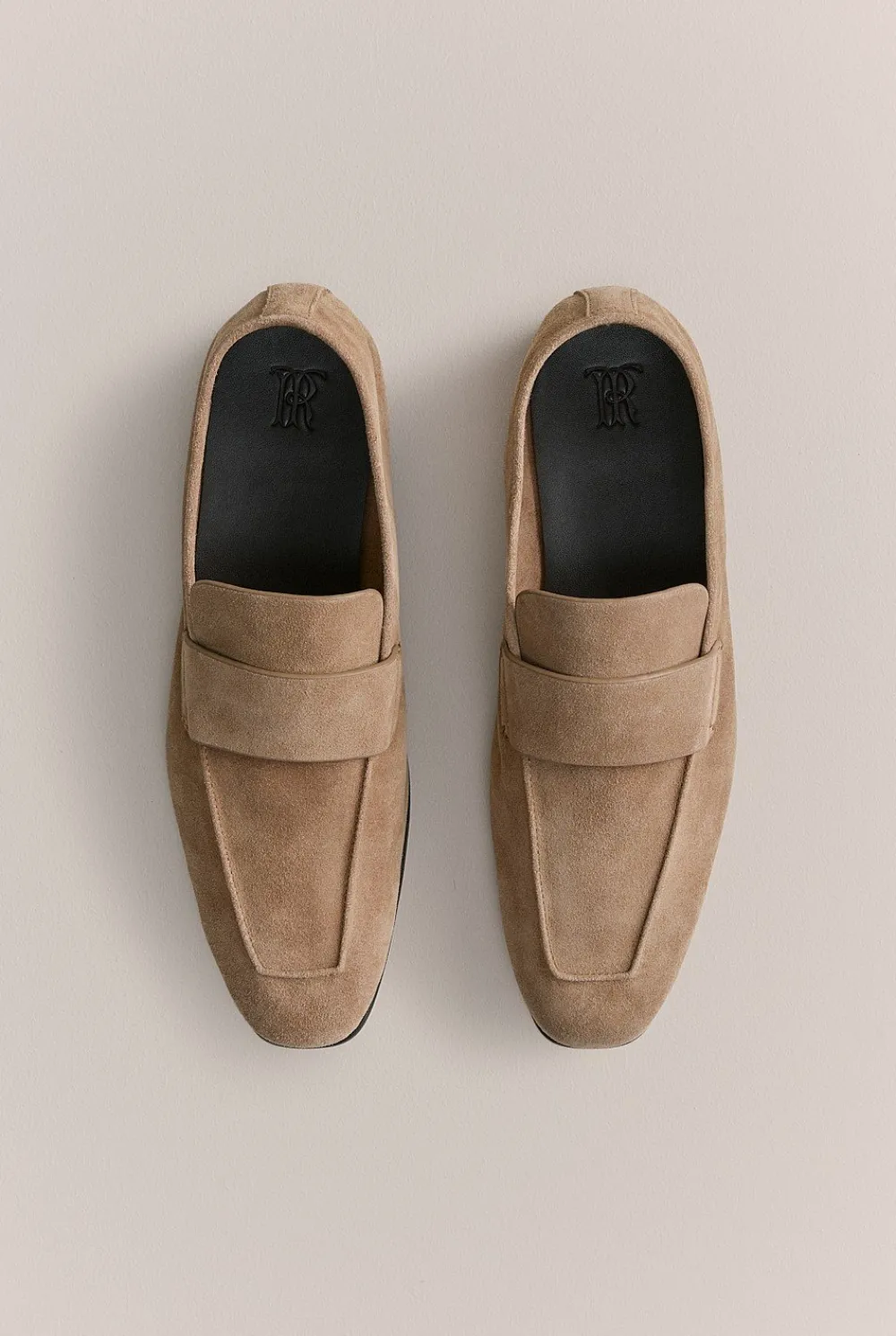 Shoes>Trenery Hudson Suede Loafer Sand