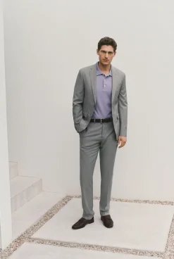 Suits & Tailoring>Trenery Italian Wool Pant Cement