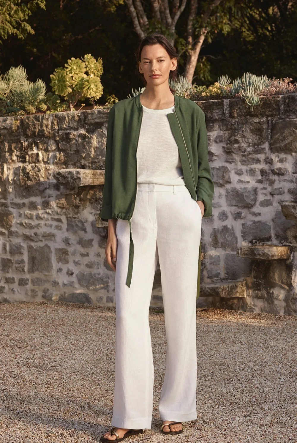 Pants|Occasion Dresses & Outfits>Trenery Linen Wide Leg Pant White