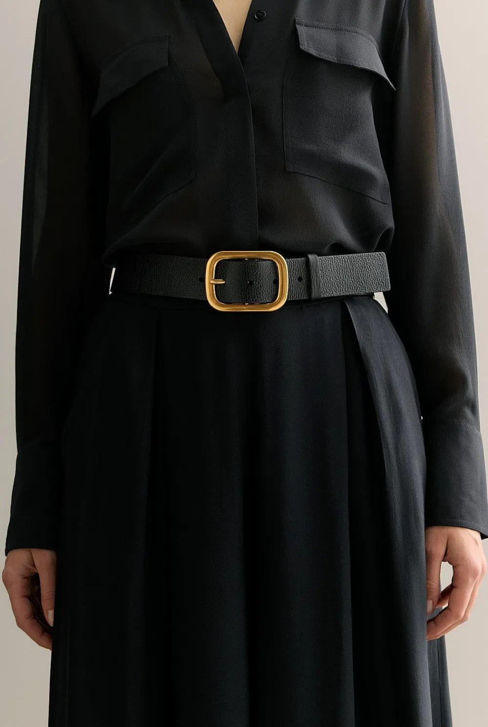 Belts>Trenery Nancy Belt Black