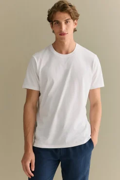 T-shirts|Organic Cotton T-shirts>Trenery Organically Grown Cotton Crew T-shirt White