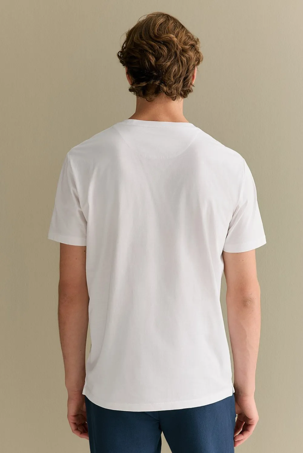 T-shirts|Organic Cotton T-shirts>Trenery Organically Grown Cotton Crew T-shirt White