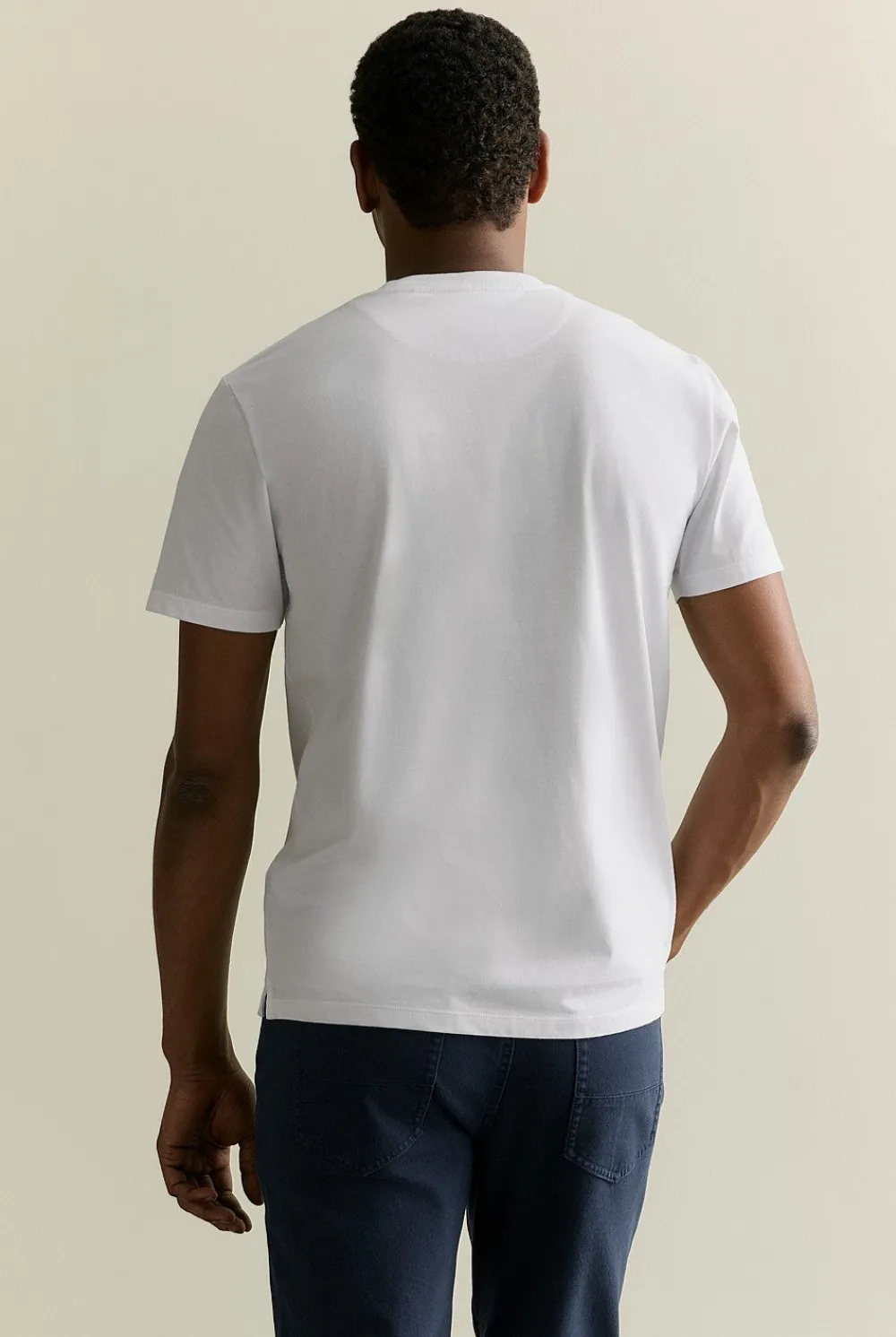T-shirts|Organic Cotton T-shirts>Trenery Organically Grown Cotton Crew T-shirt White