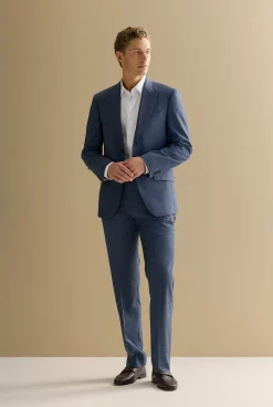 Outerwear|Suits & Tailoring>Trenery Regular Fit Italian Wool Blazer RoyalNavy