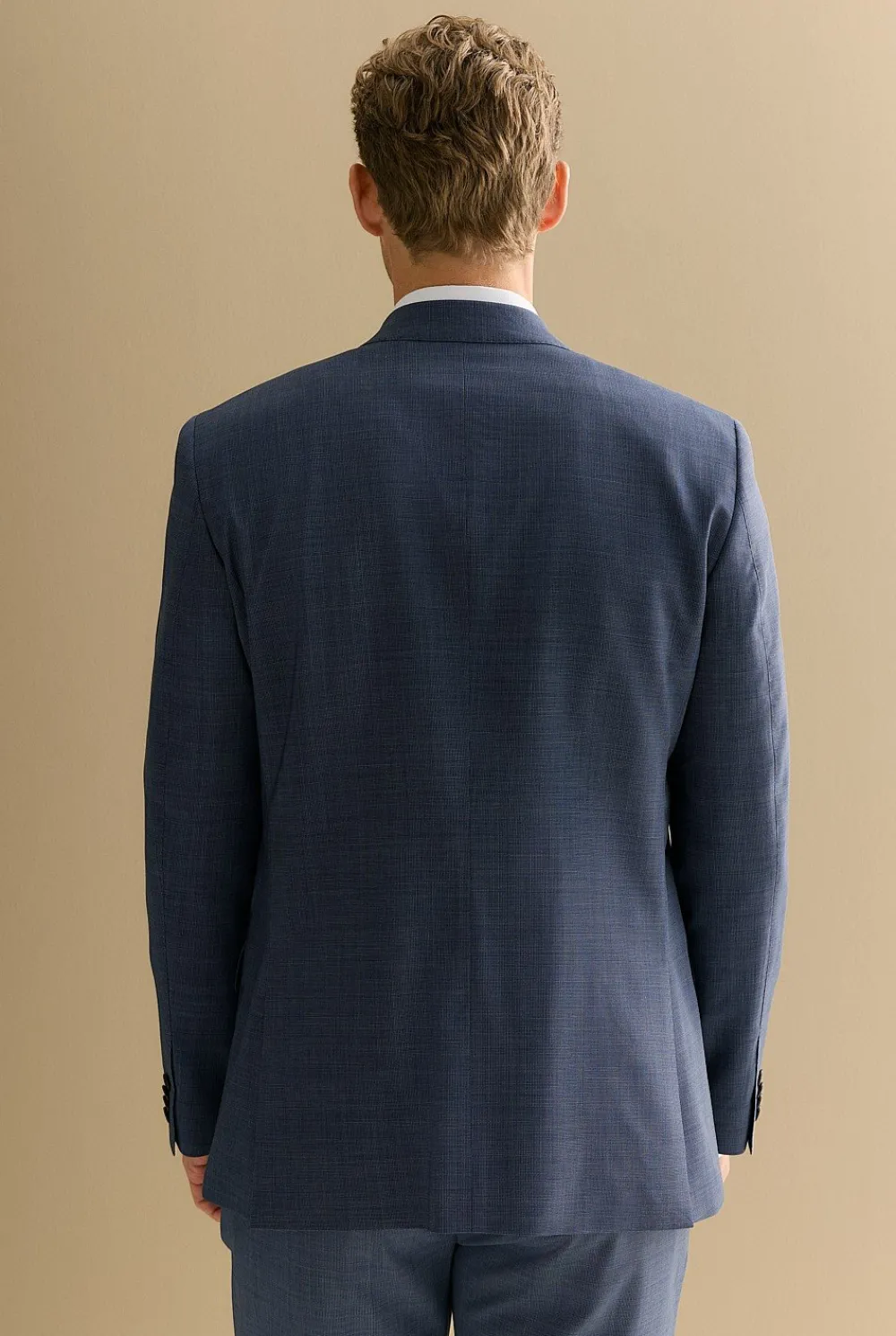 Outerwear|Suits & Tailoring>Trenery Regular Fit Italian Wool Blazer RoyalNavy