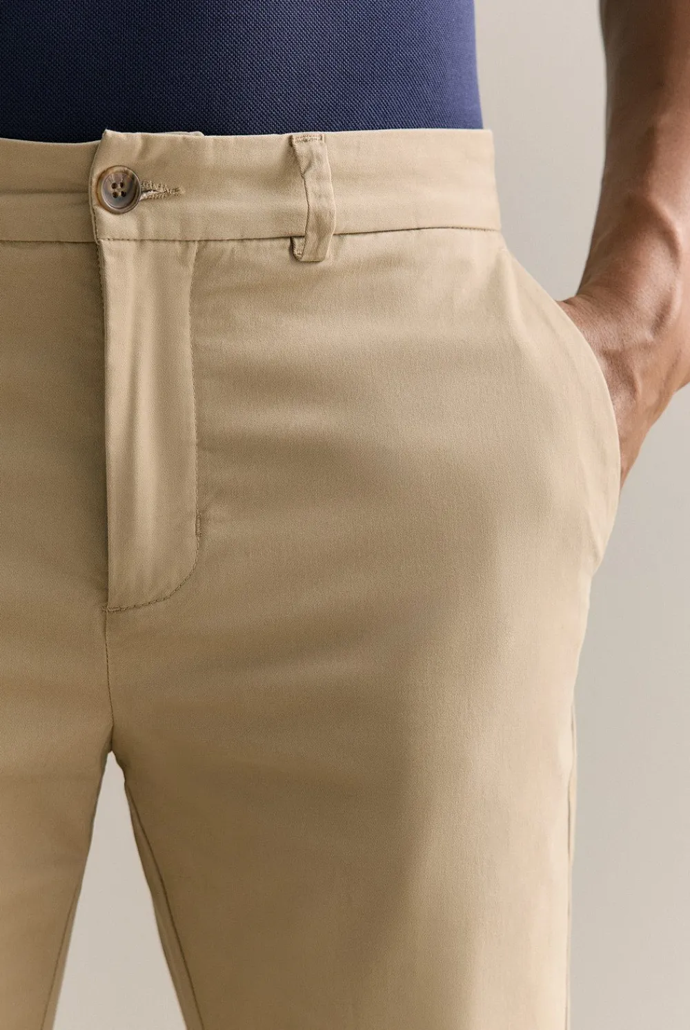 Pants|Chino Pants>Trenery Regular Fit Modern Chino Pant Desert