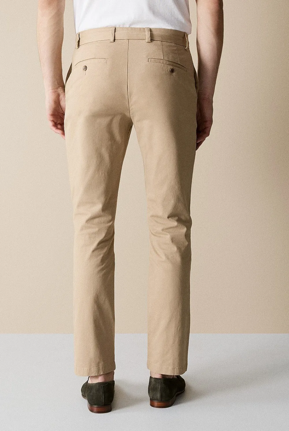 Pants|Chino Pants>Trenery Regular Fit Modern Chino Pant Desert