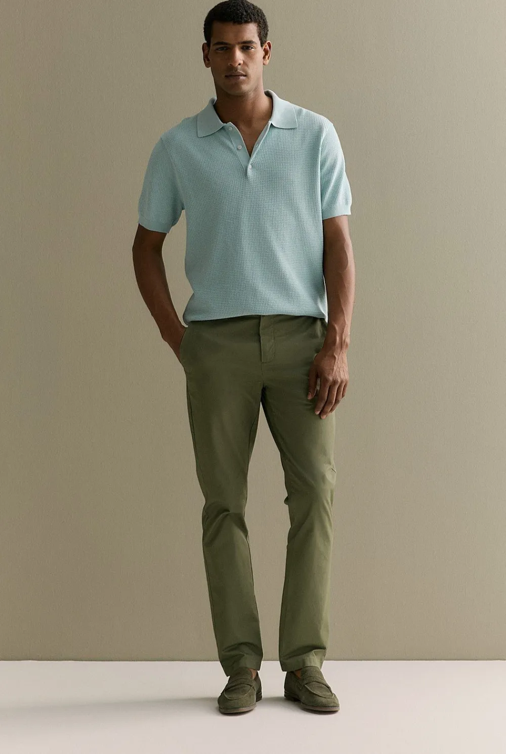 Pants|Chino Pants>Trenery Regular Fit Modern Chino Pant HunterGreen