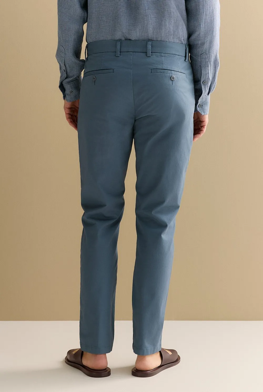 Chino Pants>Trenery Regular Fit Modern Chino Pant PetrolBlue