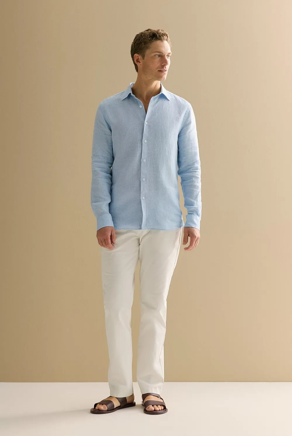 Chino Pants>Trenery Regular Fit Modern Chino Pant White