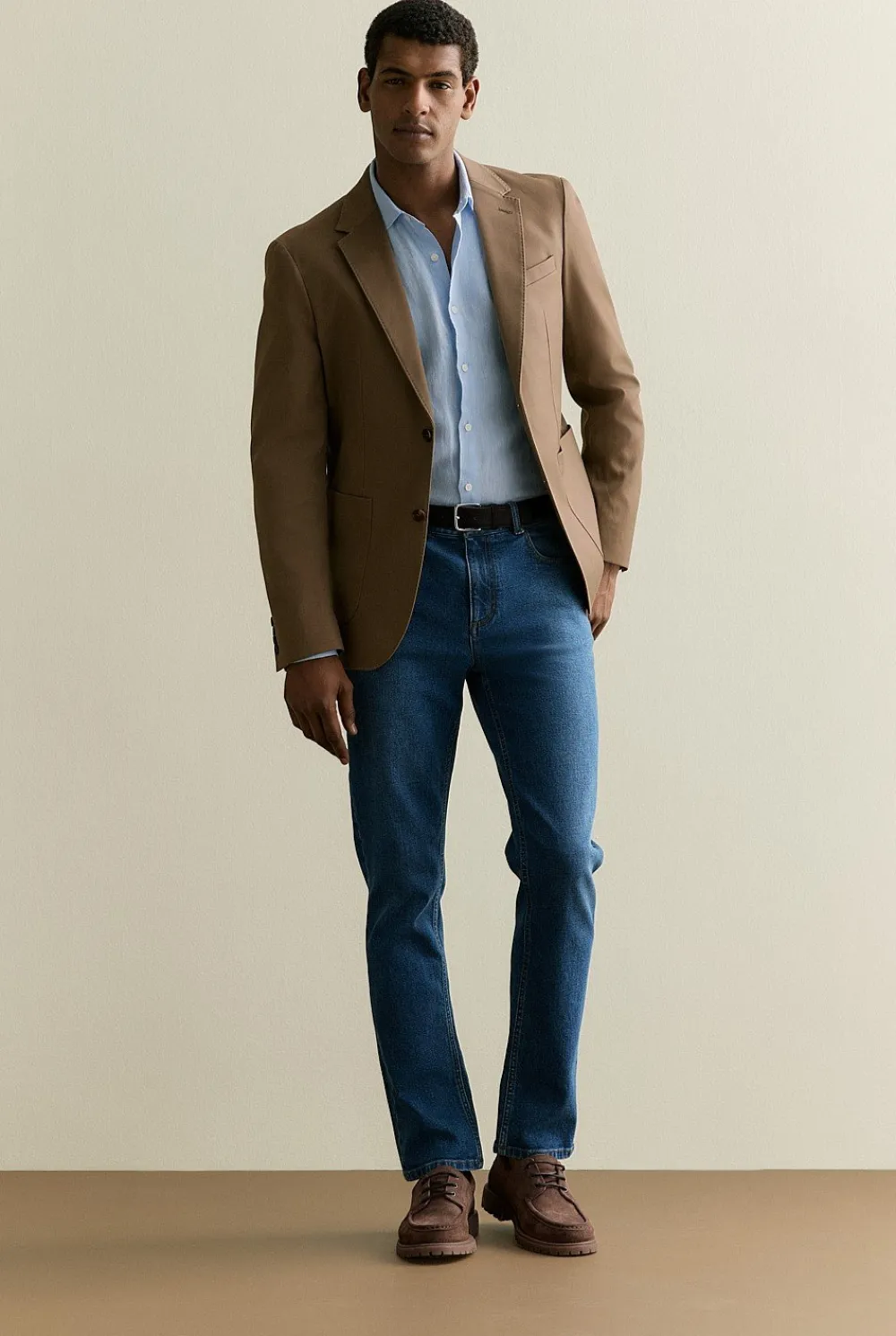 Denim & Jeans|Pants>Trenery Relaxed Fit Mid Wash Jean IndigoBlue