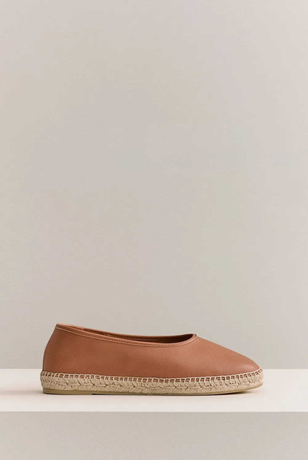 Flats>Trenery Sawyer Espadrille Flat Russet