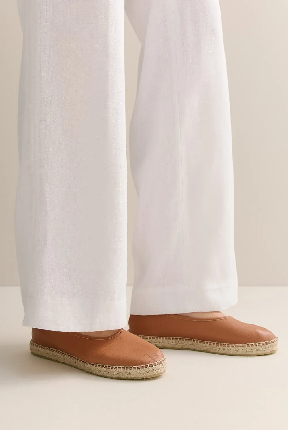 Flats>Trenery Sawyer Espadrille Flat Russet