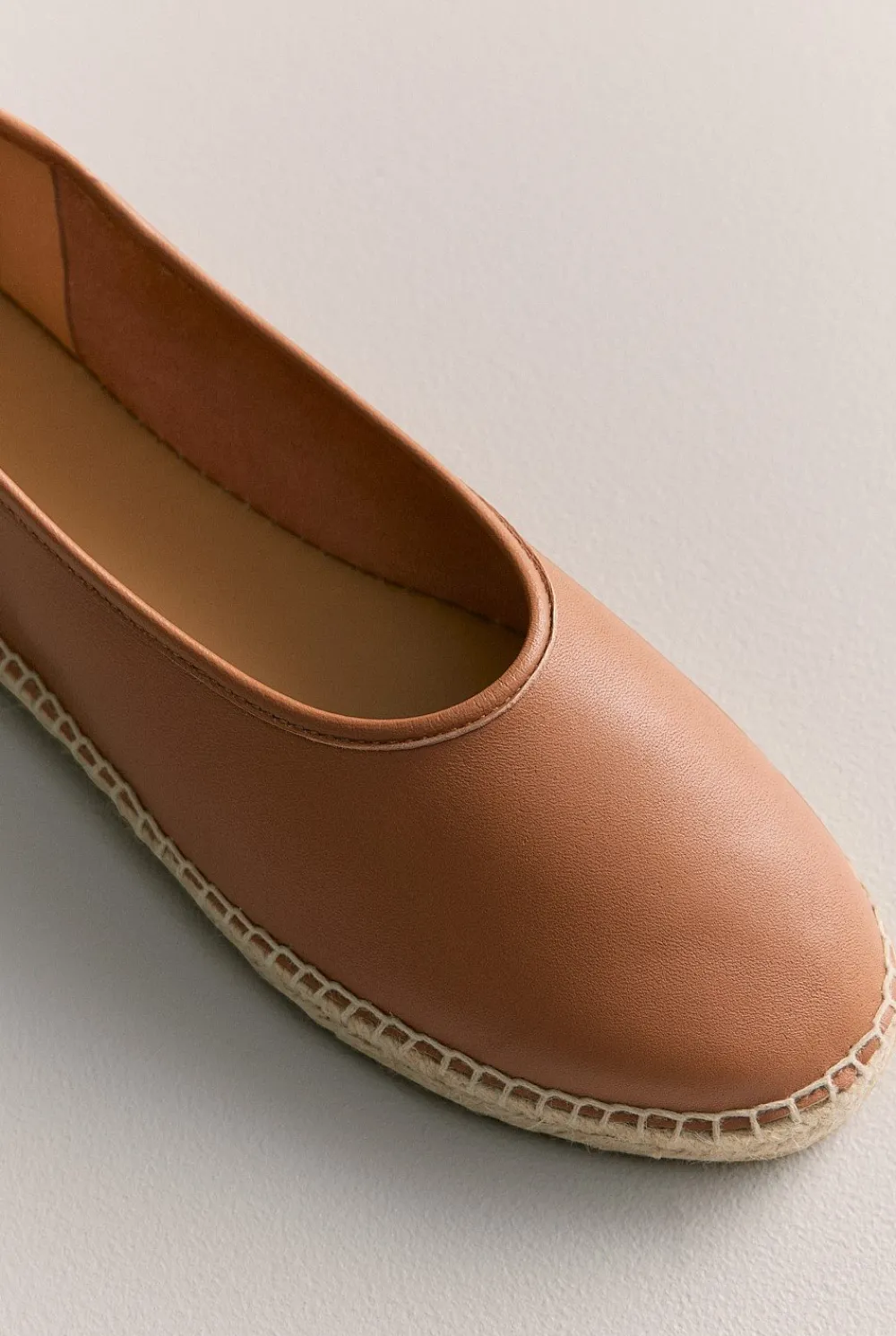 Flats>Trenery Sawyer Espadrille Flat Russet