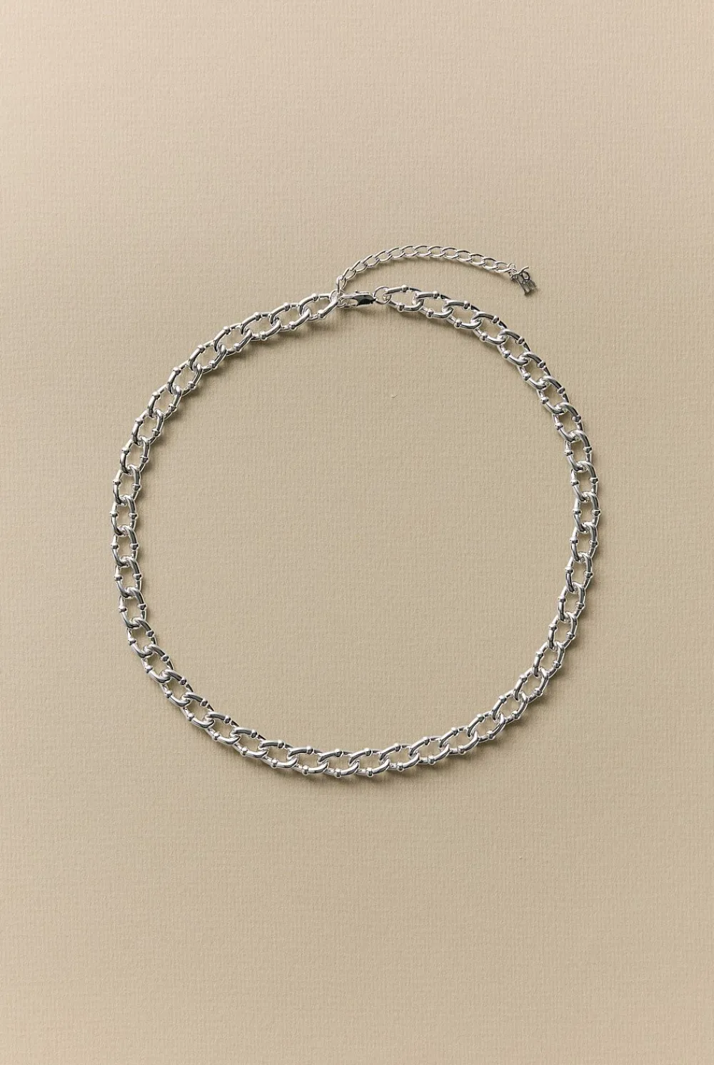 Jewellery>Trenery Signature Link Necklace Silver