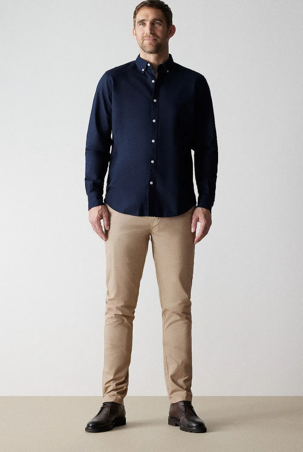 Chino Pants>Trenery Slim Chino Pant Taupe