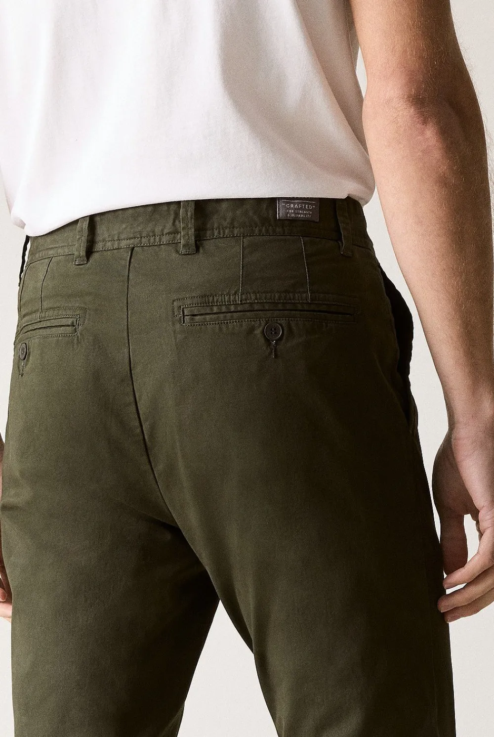 Chino Pants>Trenery Slim Chino Pant Kelp