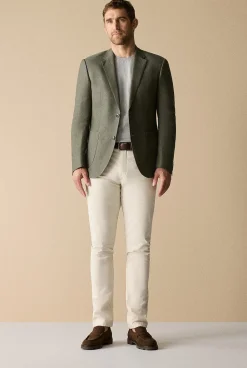 Chino Pants>Trenery Slim Chino Pant Chalk