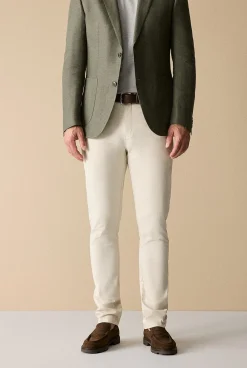 Chino Pants>Trenery Slim Chino Pant Chalk