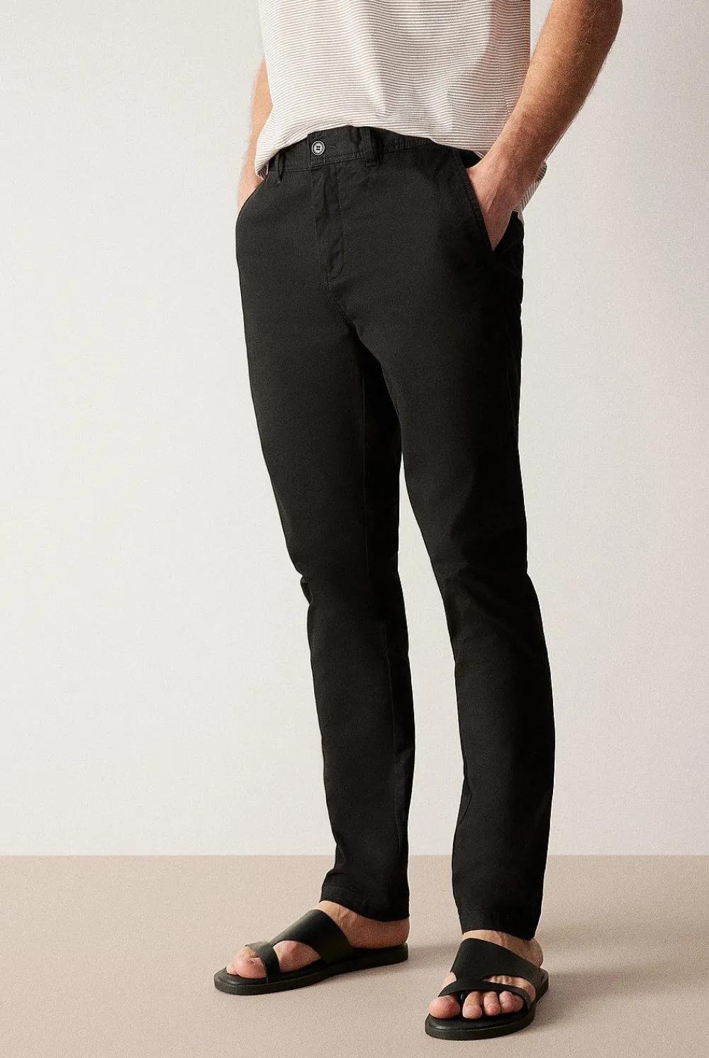 Pants|Chino Pants>Trenery Slim Chino Pant Black