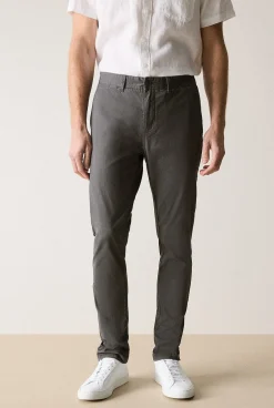 Pants|Chino Pants>Trenery Slim Chino Pant Smoke