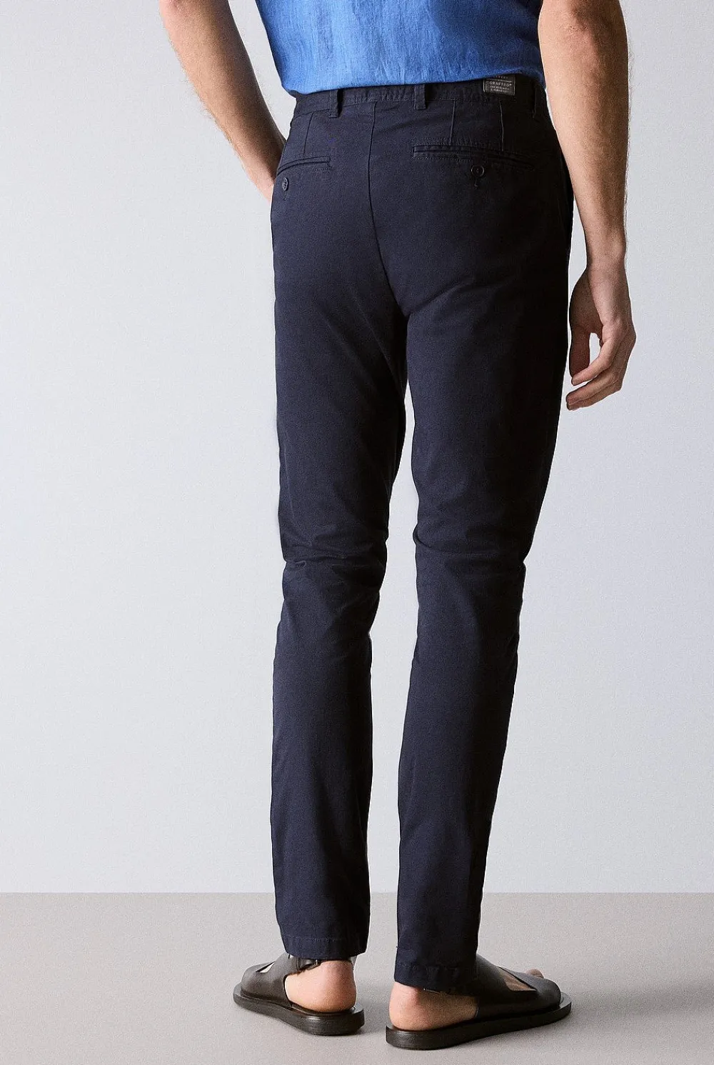 Pants|Chino Pants>Trenery Slim Chino Pant MidnightBlue