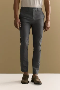 Pants|Chino Pants>Trenery Slim Fit Modern Chino Pant Charcoal