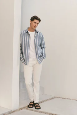 Pants|Chino Pants>Trenery Slim Fit Modern Chino Pant White