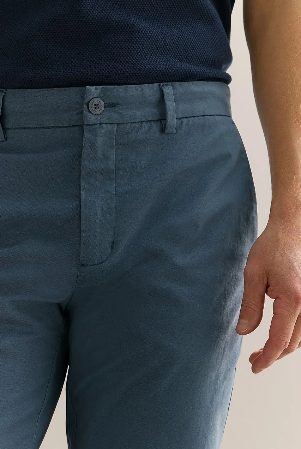 Pants|Chino Pants>Trenery Slim Fit Modern Chino Pant PetrolBlue