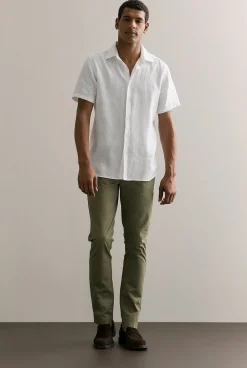 Pants|Chino Pants>Trenery Slim Fit Modern Chino Pant HunterGreen