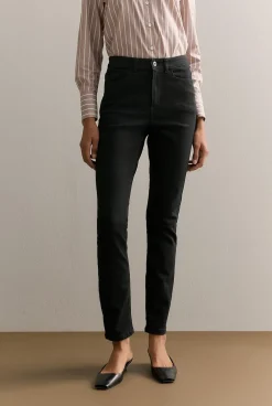 Denim & Jeans>Trenery Slim Jean Black