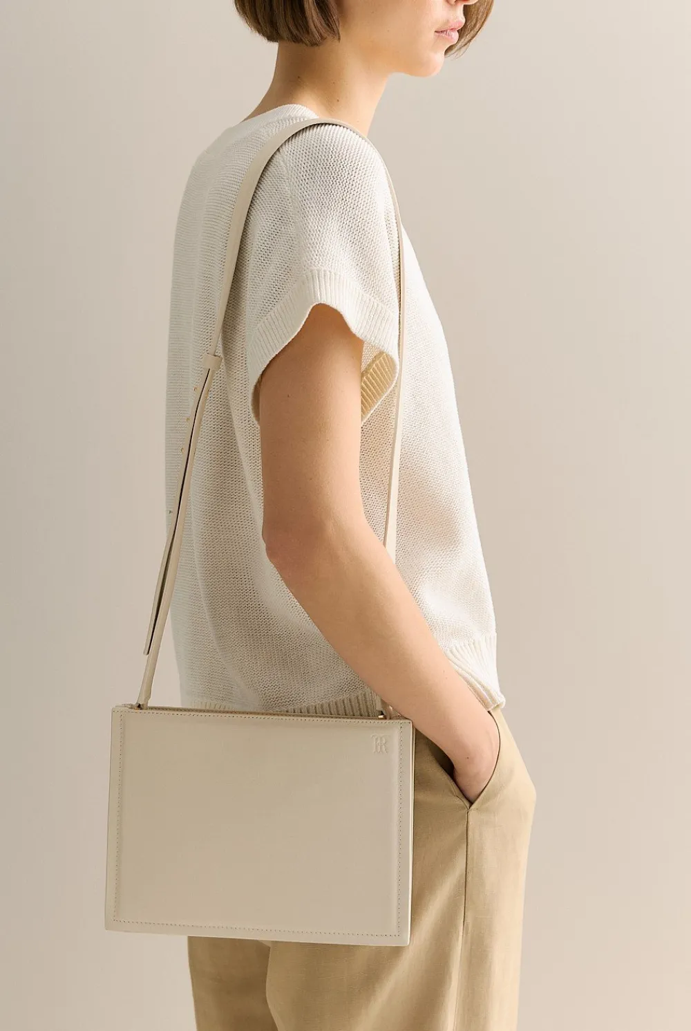 Handbags>Trenery Tilda Cross Body Bag Oyster