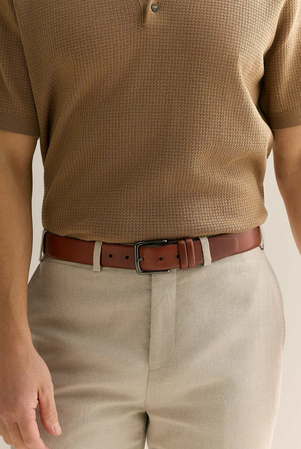 Belts>Trenery Trevor Belt Cognac