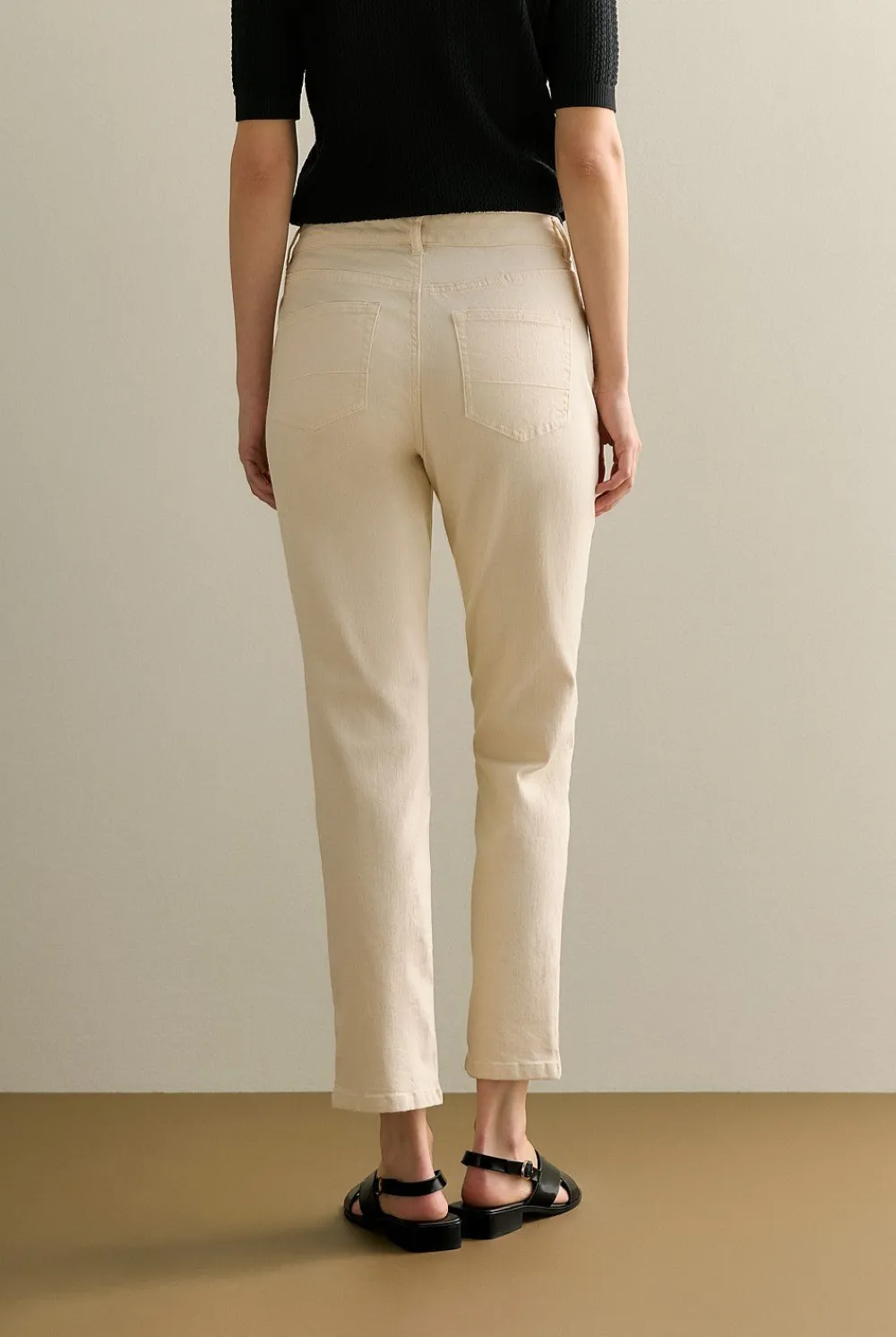 Pants|Denim & Jeans>Trenery Undyed Natural Denim Boyfriend Jean Ecru