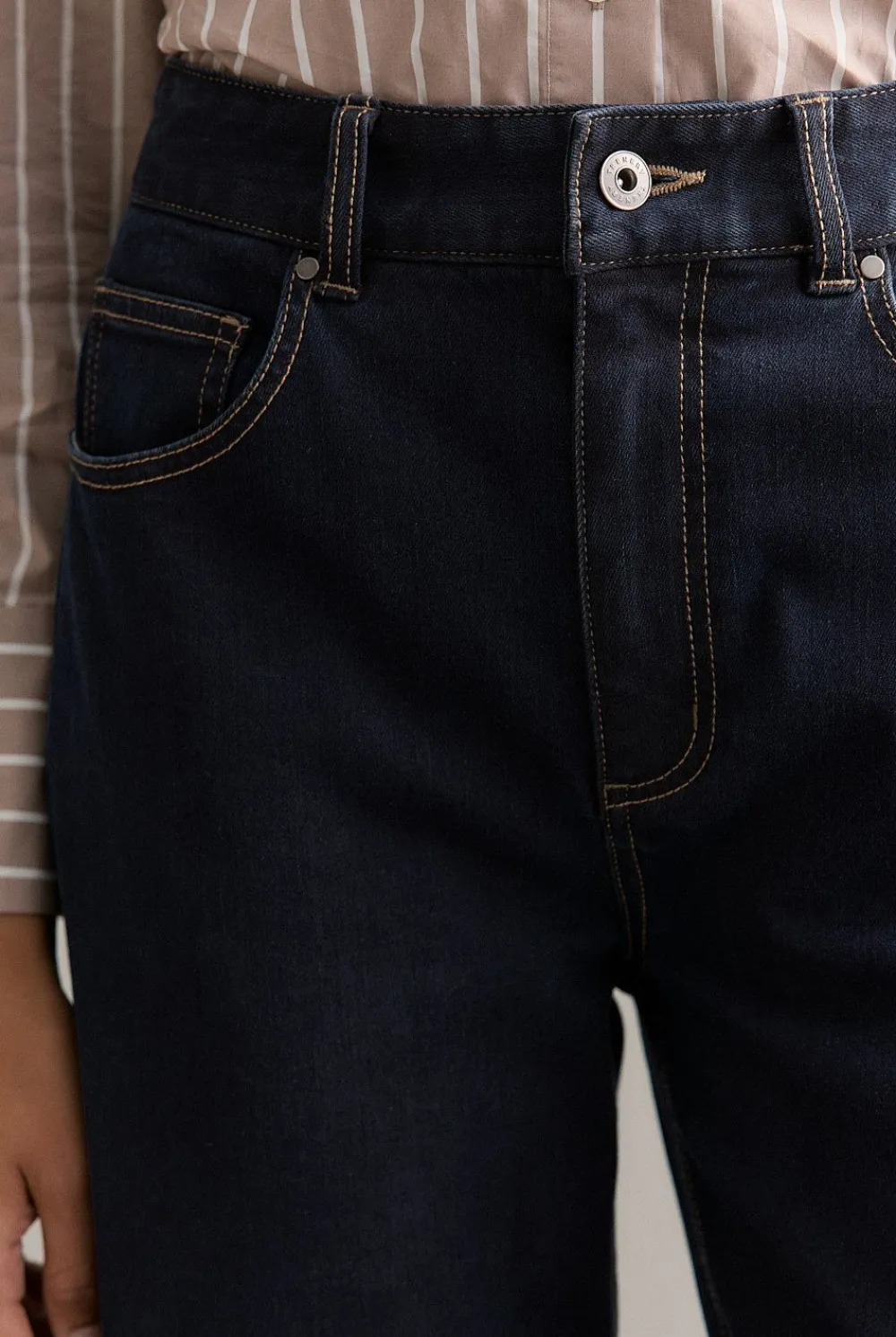 Denim & Jeans>Trenery Wide Leg Jean DarkIndigo