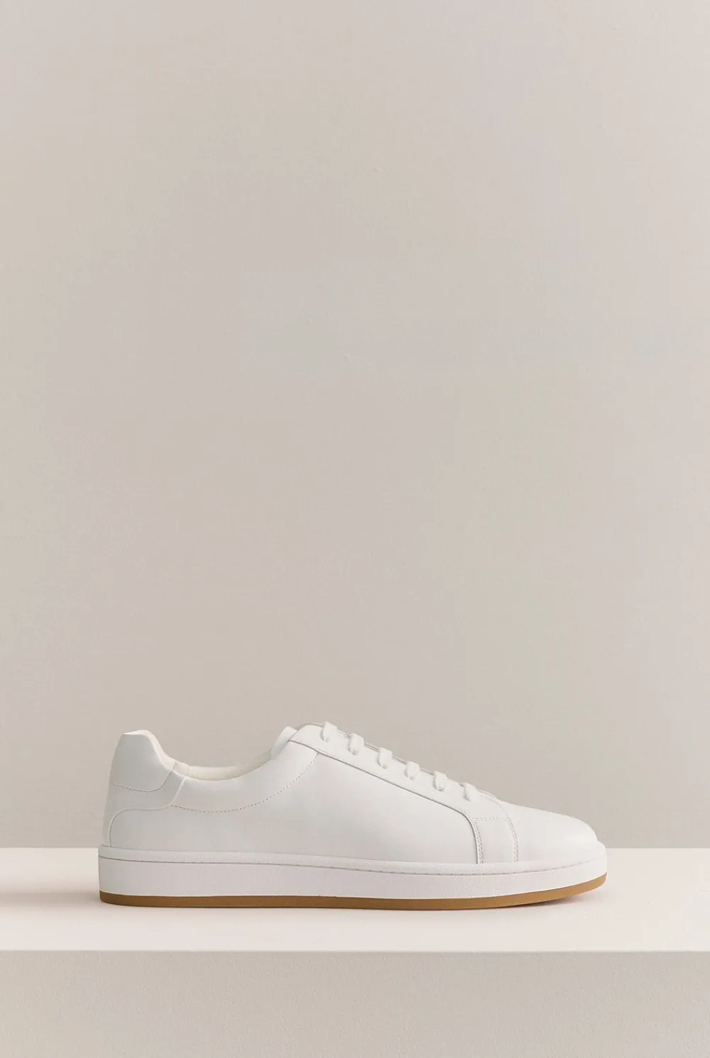 Shoes>Trenery Woodhead Leather Sneaker White